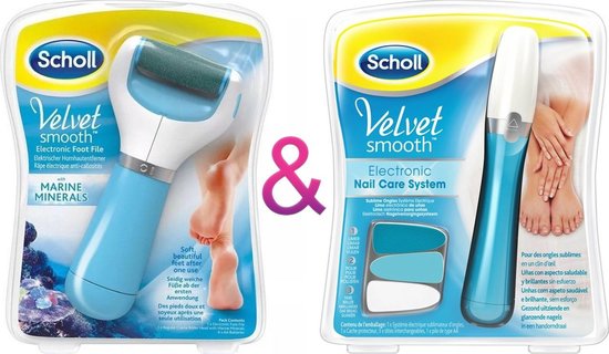vermijden dozijn parfum Scholl Velvet Smooth Elektronische pedi Diamond Voetvijl + Scholl Velvet  Smooth... | bol.com