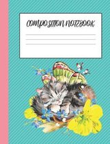 Kittens And Butterflies: Cute Composition Notebook For People Who Love Cats