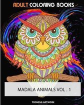 Adult Coloring Books (Mandala Animals Vol.1): Do you love to color? Do you love animals? How about animals that look like mandalas? Then you need Mand