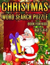 Christmas Word Search Puzzle Book For Kids Ages 4-8