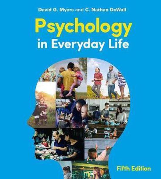 Psychology in Everyday Life, David G. Myers 9781319324087 Boeken bol