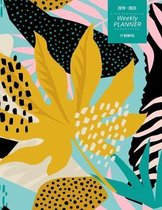 2019 - 2020 - Weekly Planner - 17 Months: August 2019 - December 2020 - Includes 30 pages of Dot Grid Pages for Notes - Vintage Floral Simple Weekly P
