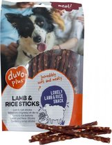 Duvo+ hondensnack Lam & rijst sticks 80gr