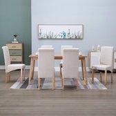 Eetkamerstoelen set 6 stuks  (Incl LW anti kras viltjes) - Eetkamer stoelen - Extra stoelen voor huiskamer - Dineerstoelen – Tafelstoelen