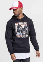 Urban Classics Run DMC Hoodie/trui -S- Run DMC King of Rock Zwart