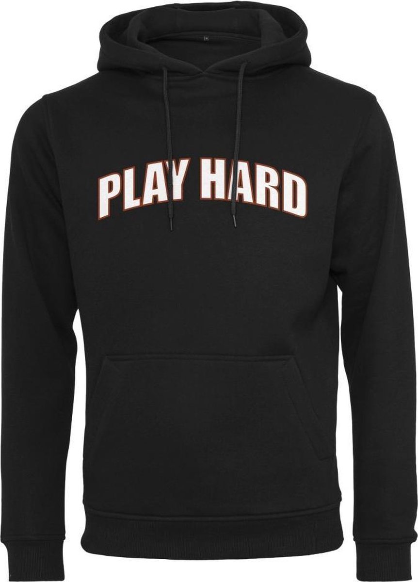Urban Classics Hoodie/trui -XL- Play Hard Zwart