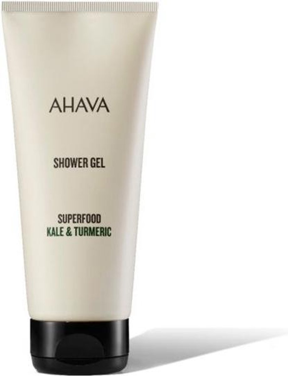 Goedkoopste AHAVA Shower Gel Superfood Kale & Turmeric 200 ml