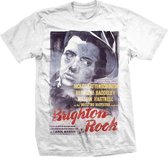 StudioCanal Heren Tshirt -S- Brighton Rock Wit