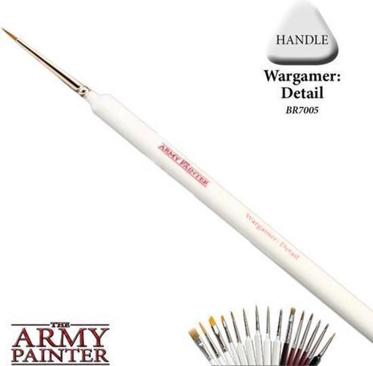 The Army Painter Wargamer Brush - Detail - The Army Painter