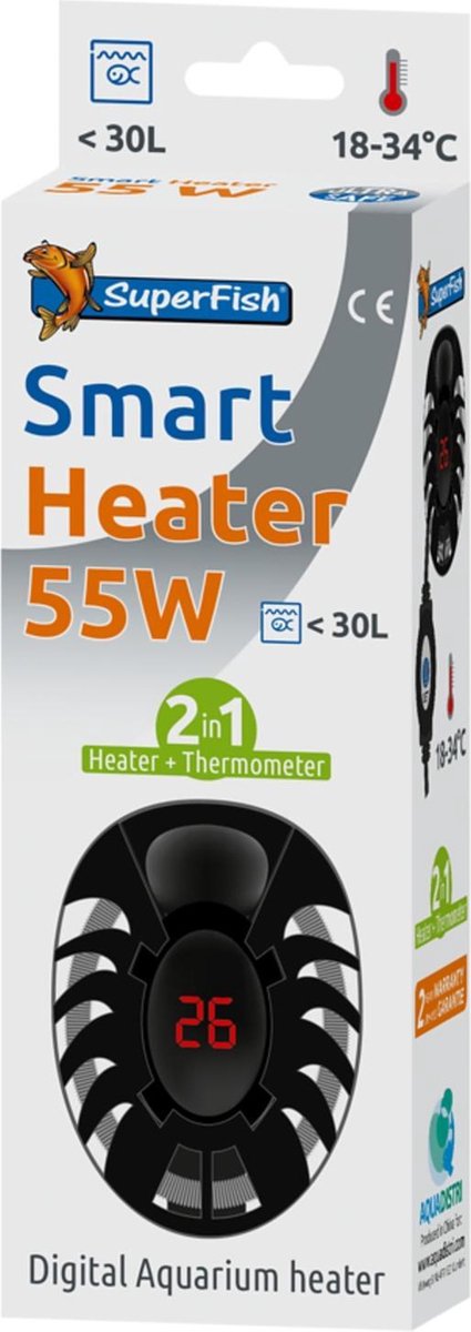 niezen Professor Discrimineren Superfish Smart Heater 55 watt | bol.com