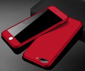 Apple iPhone 11 | 360 Graden Bescherming | Voor- en Achterkant | Rood | inclusief screenprotector