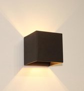 Wandlamp Gymm Zwart - 10x10x10cm - 1x G9 LED 3,5W 2700K 350lm - IP20 - Dimbaar > wandlamp zwart | wandlamp binnen zwart | wandlamp hal zwart | wandlamp woonkamer zwart | wandlamp s