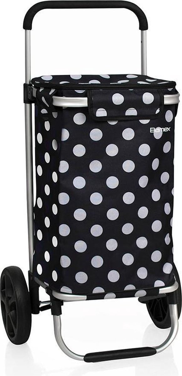 Bamex Boodschappenwagen Chicago Black Dots