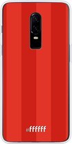 OnePlus 6 Hoesje Transparant TPU Case - FC Twente #ffffff