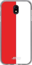 Samsung Galaxy J7 (2017) Hoesje Transparant TPU Case - Feyenoord #ffffff