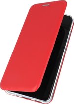Bestcases Hoesje Slim Folio Telefoonhoesje Samsung Galaxy S20 Ultra - Rood