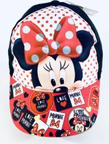 Minnie Mouse cap zwart 54cm 5-10 jaar