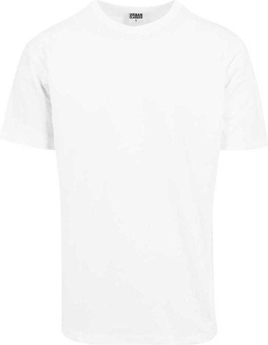 Urban Classics - Oversize Heren T-shirt - S - Wit | bol