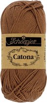 Scheepjes Catona 10 gram  - 157 Root Beer