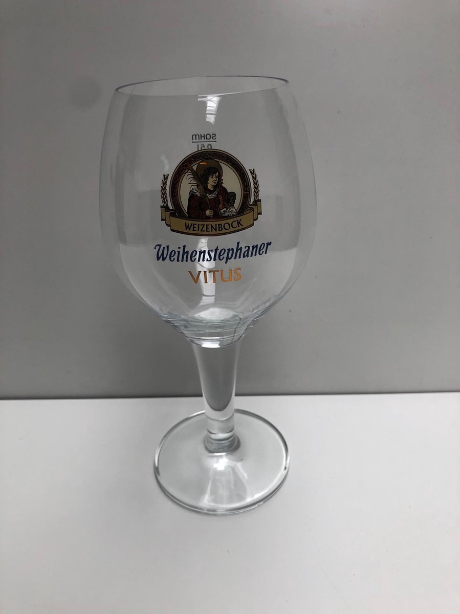 Weihenstephaner Weizenbock Vitus Verre à bière Spécial bocal en verre à  bière 6x50cl | bol.com