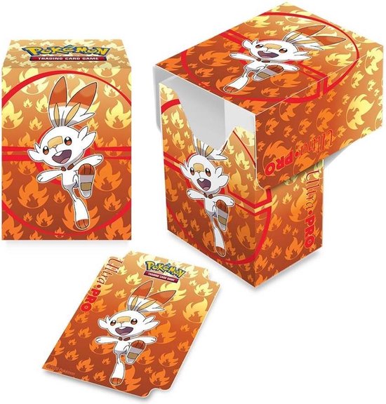 Afbeelding van het spel Pokemon TCG Scorbunny Opberg deckbox
