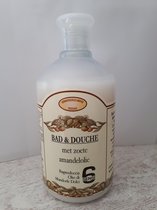 6Sensi- Bad en Douche met zoete amandelolie - 500 ml