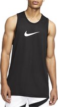 Nike Dri-FIT Crossover  Sportshirt - Maat L  - Mannen - zwart