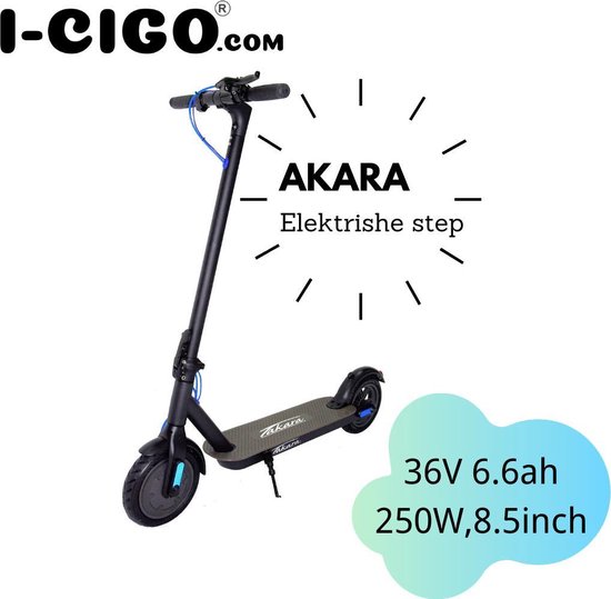 kaping ontrouw aangrenzend I-CIGO- Akara - Elektrische step - Opvouwbaar - Step - luchtbanden -  E-scooter- estep... | bol.com