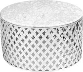 Deluxsh Interiors Weaver Round Coffeetable