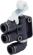 6mm Normaal Geopend Afblaas via Slang 3/2-Weg Mechanische Klep met Roller - MVM63A-RJ