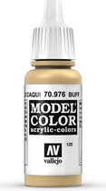 Vallejo 70976 Model Color Militar Buff - Acryl Verf flesje