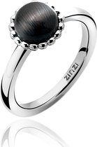 ZINZI zilveren ring zwart ZIR793Z