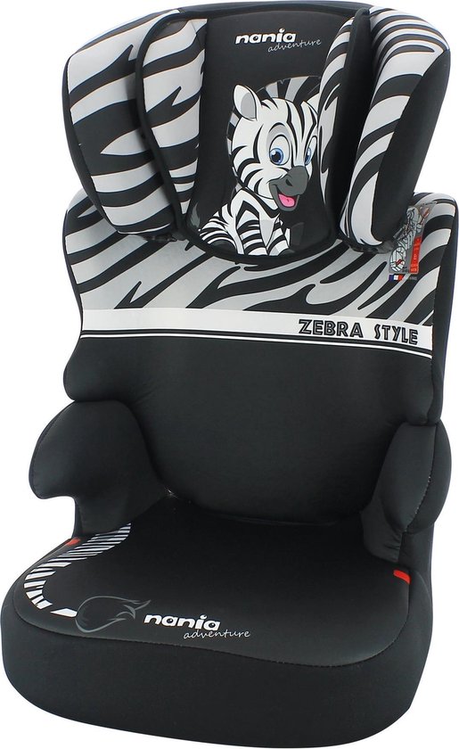 Nania autostoel groep 2/3 - Befix Adventure - Zebra - ZEBRA | bol.com