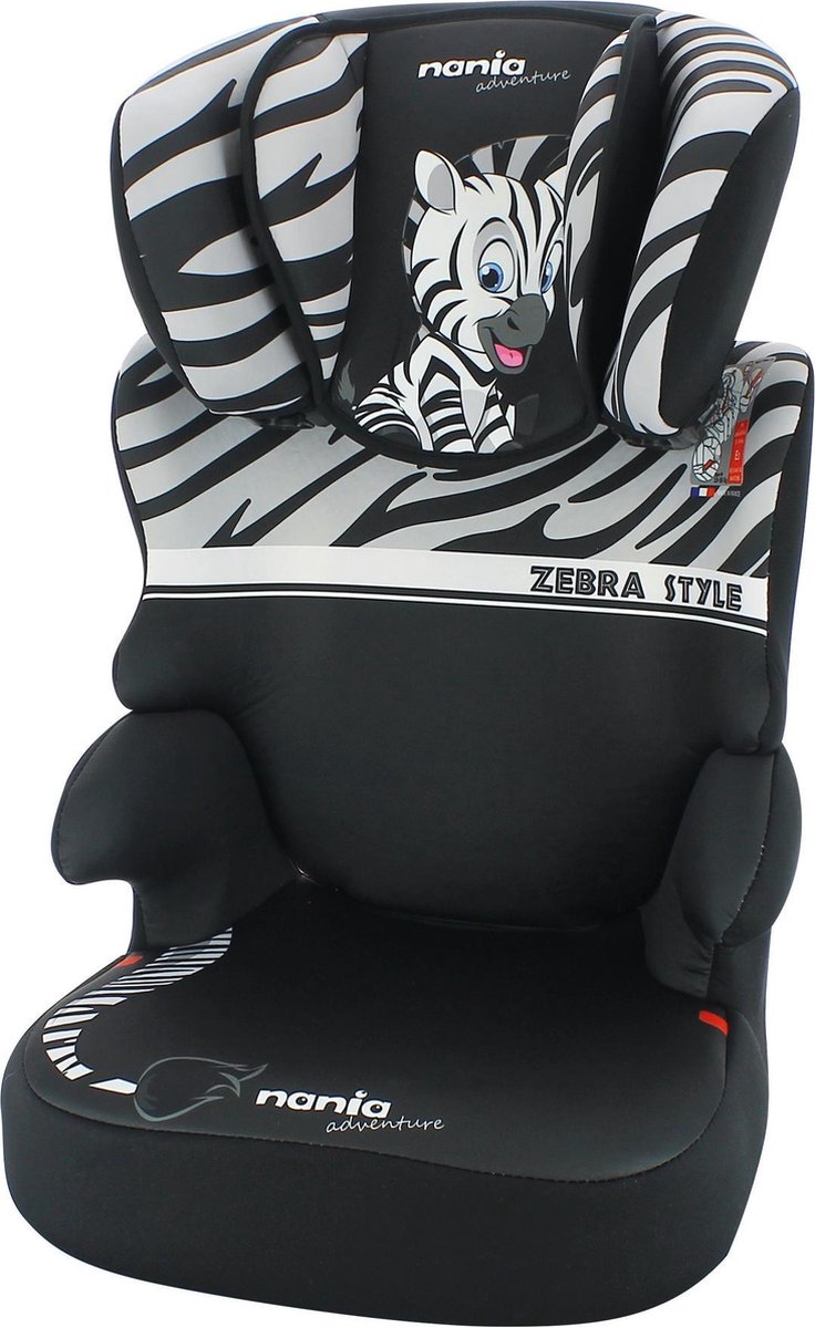 Siège auto Nania groupe 2/3 - Befix Adventure - Zebra