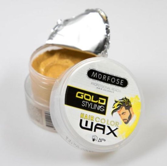 Sleutel Vlekkeloos Ontvangende machine Morfose - Haar Kleur Wax - Gold Styling - Hair Color Wax - | bol.com