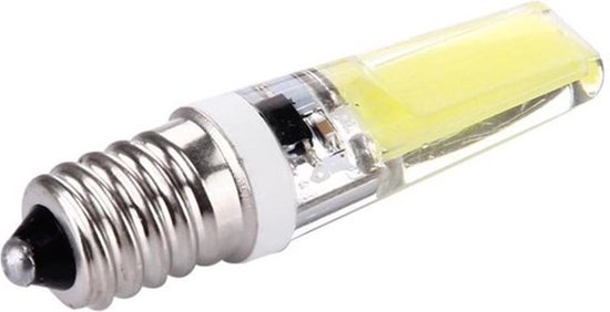 ego lichten vermijden E14 3W COB LED Lamp - Dimbaar - Koud wit - 1 Stuk | bol.com