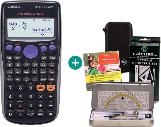 Casio Fx 83 Gt Plus Bedienungsanleitung Deutsch www.bol.com