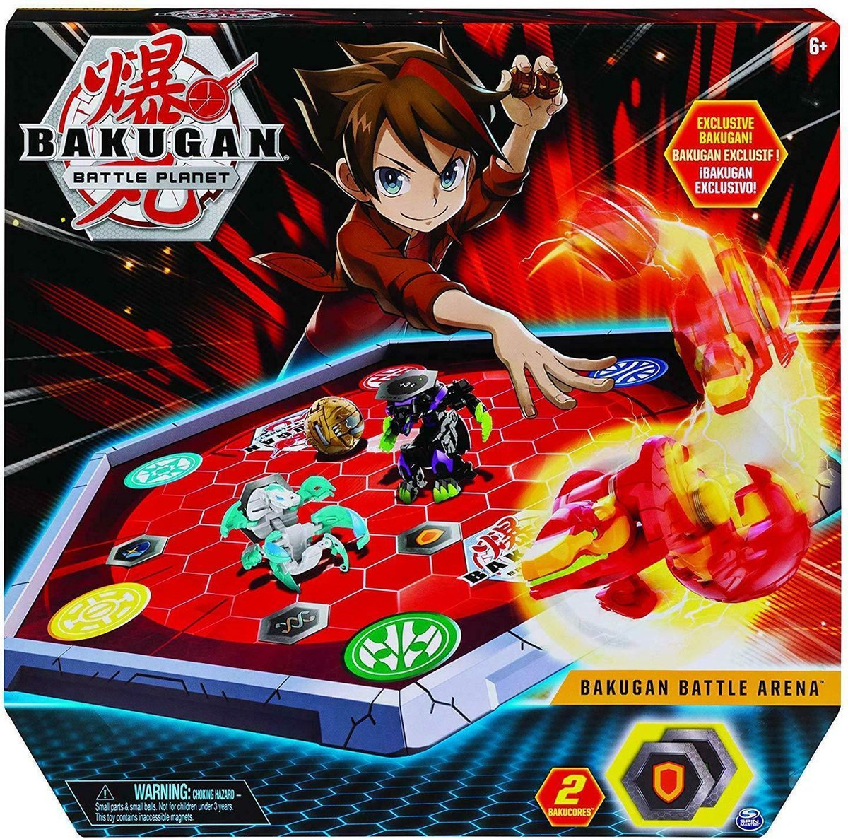 Bakugan Battle Planet dit spel is voor plus 6 jaar - Bakugan Battle arena |  Games | bol.com