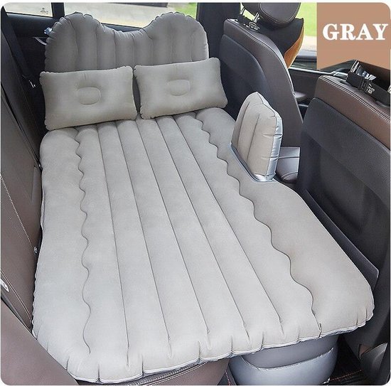 Takkar Car Air Matras Opblaasbare Multifunctionele Multifunctionele Auto Reismatras voor Achterbank | Draagbaar Camping Bedkussen met Kussen en Pomp, Zwart, 53.54 x 33.07 x 17.32 Takkar Car Air Matras Opblaasbare Multifunctionele Multifunctionele Auto Reismatras voor Achterbank | Draagbaar Camping Bedkussen met Kussen en Pomp, Zwart, 53.54 x 33.07 x 17.32