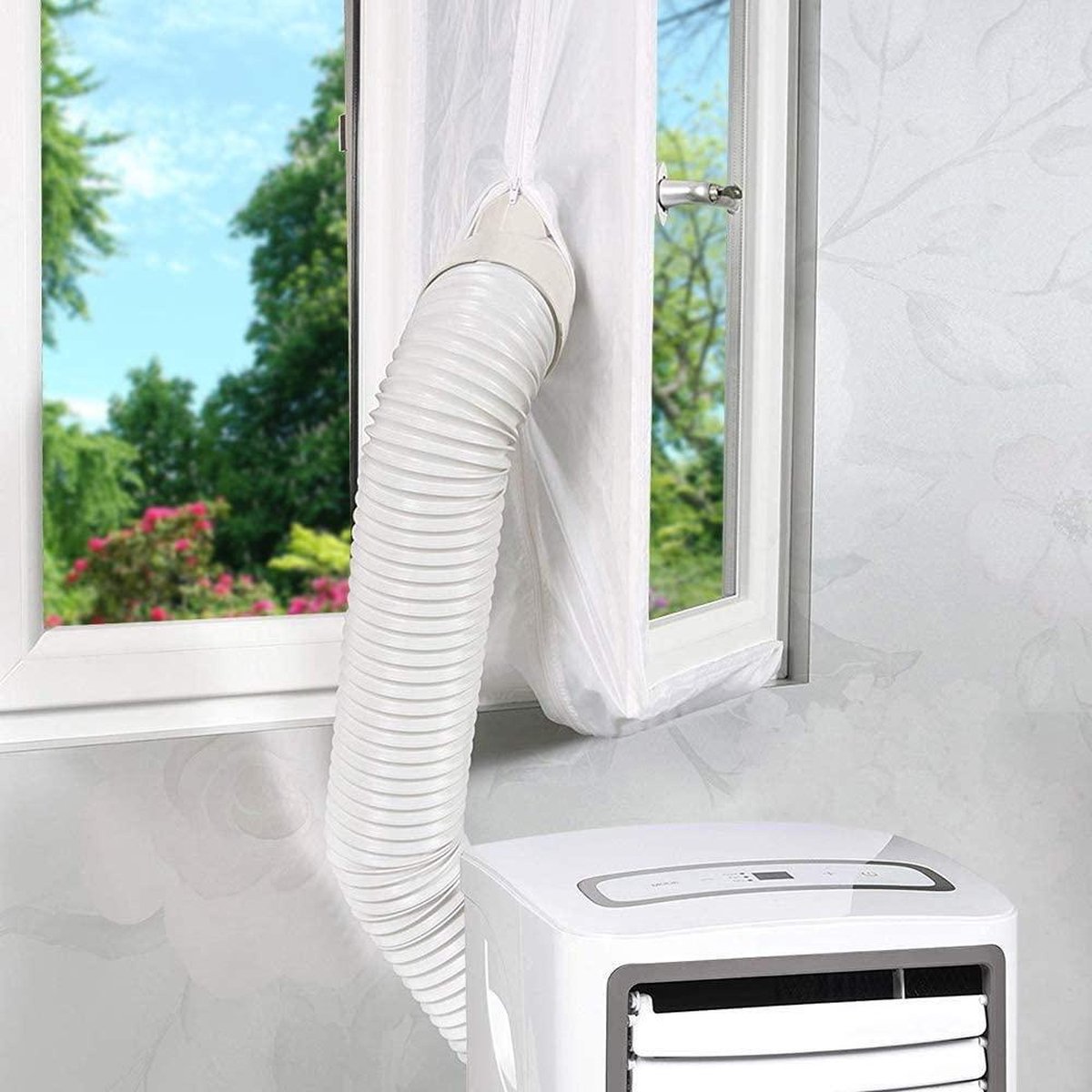 Air 300/400cm verrouillage joint de fenêtre Kit Home Living Room climatisation mobile