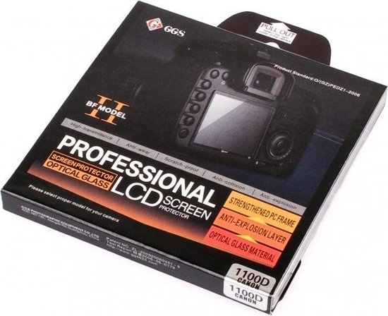 LCD screen protector beschermkap camera Canon 1100D | bol.com