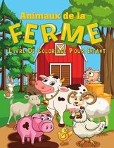 Animaux De La Ferme Livre De Coloriage