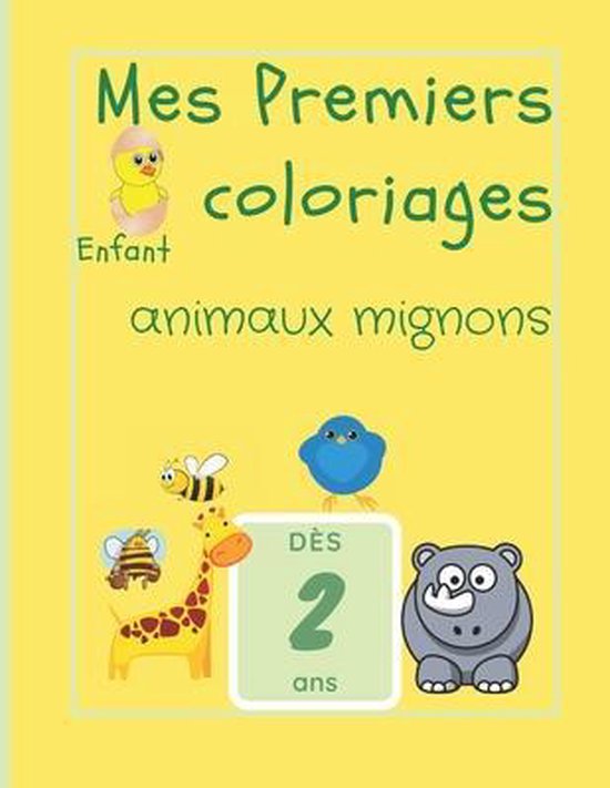 Bol Com Mes Premiers Coloriages Enfant Des 2 Ans Animaux Mignons Clemence Moreau