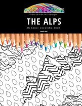 The Alps: AN ADULT COLORING BOOK