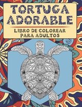 Tortuga adorable - Libro de colorear para adultos