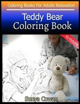 Teddy Bear Coloring Book For Adults Relaxation 50 pictures