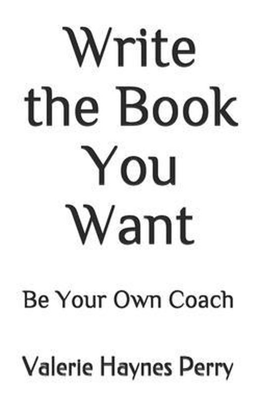 Write the Book You Want - cover