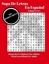 Sopa De Letras En Espanol Volumen Tres