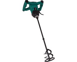 VONROC Verf / cementmenger – 1200W – Soft start – 3m rubberen kabel – Incl. roerstaaf 120x600MM