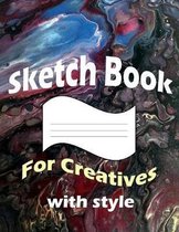 Sketch book for creatives with style